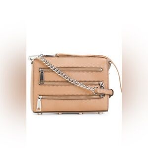 Rebecca Minkoff crossbody mini 5 zip bag